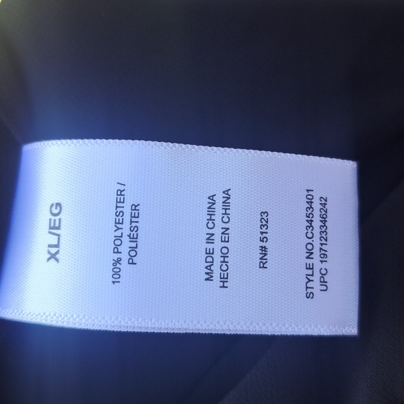 Vince Camuto Rich Black Maxi Pull On Skirt Size XL New - Picture 8 of 9